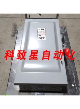 工业配件HF363 3极100安培 600伏熔断器NEMA 1 隔离开关 D418