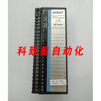 工业配件GENIUS IC660BBD023 I/O模块24V DC