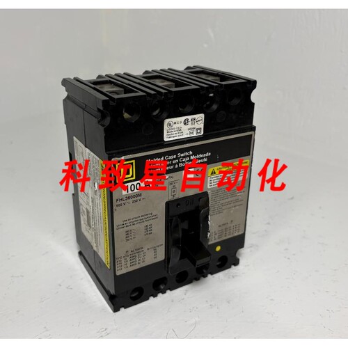 工业配件FHL36000M 100A 塑壳开关 FAL型3P 480/600V 100安培