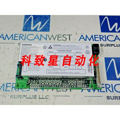 工业配件545-765控制板600 APOGEE