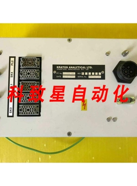 工业配件KRATOS ANALYTICAL LTD A03891 AA REV 4 摘自 KRATOS AN