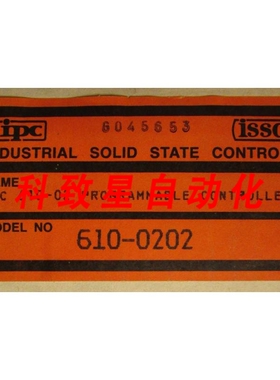 工业配件IPC ISSC 610 0202 IPC 610-02 可编程控制器