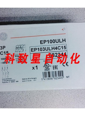 工业配件GE EP100ULH EP103ULH4C15断路器15A 3P 480VAC