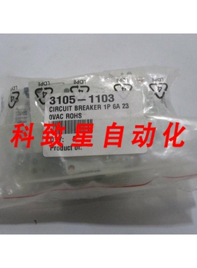 工业配件HP INDIGO 3105-1103 断路器 1P 6A 230VAC MUELLER FAZ-