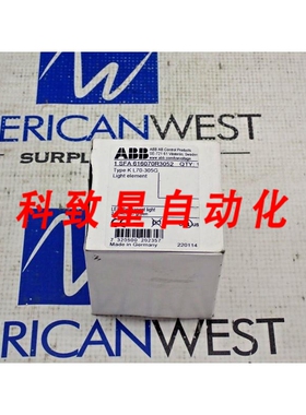 工业配件SFA616070R3052 K型L7005G 24VACLED 绿色常亮灯