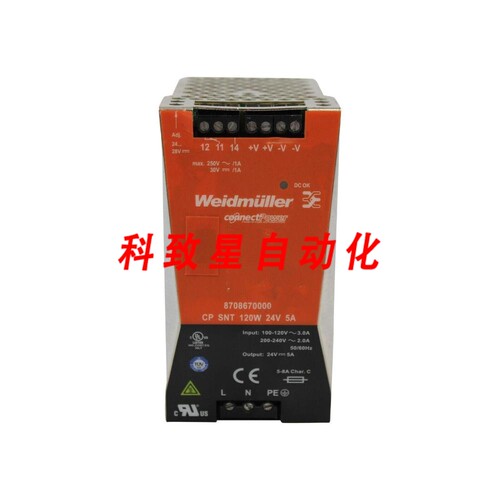 工业配件CONNECT POWER 8708670000 CP SNT 120W 24V 5A 电源