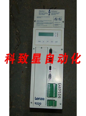 工业配件EVS9222-E 00384878伺服驱动器4.5A 540/650VDC000HZ