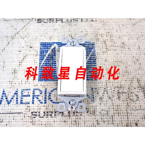 工业配件TM873-W装饰开关 3路 15A 120/277V 7个装