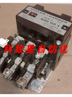 工业配件A10FNO 4号电机启动器600VAC120V 最大100马力