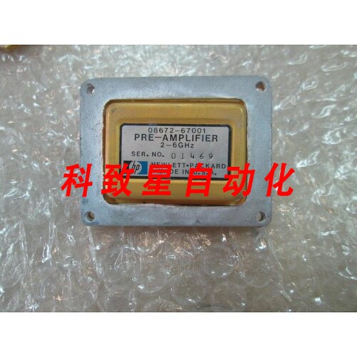 工业配件HP 08672-67001 CONTATTO ID 放大器 2-6GHZ 8672A