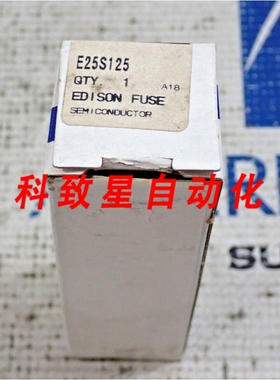 工业配件E25S125半导体保险丝 250V