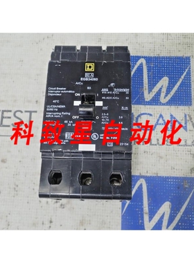工业配件EGB34060 60安培 3极480Y/277V断路器