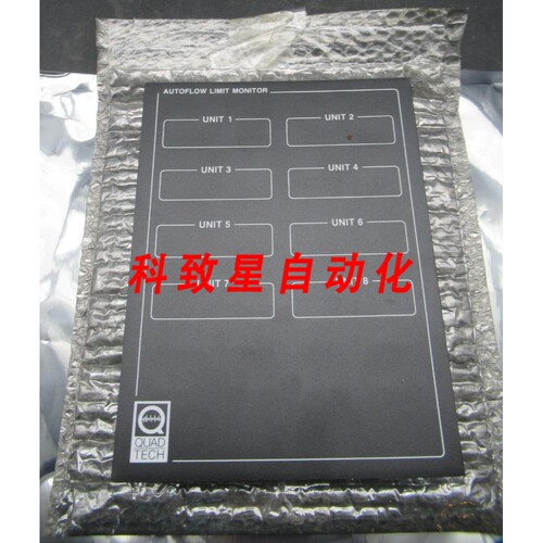 工业配件QUAD TECH 8-UNIT AUTOFLOW LIMIT MONITOR
