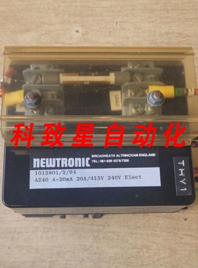 工业配件NEWTRONIC AZ40逻辑输入电源控制1012801/2/24 40MA AZ40
