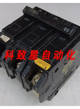 工业配件GE 60安培断路器3极240VACTHQB32060
