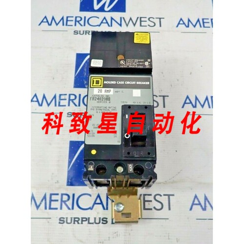 工业配件FA24020AB 20安培 480V 2P AB相I-LINE断路器