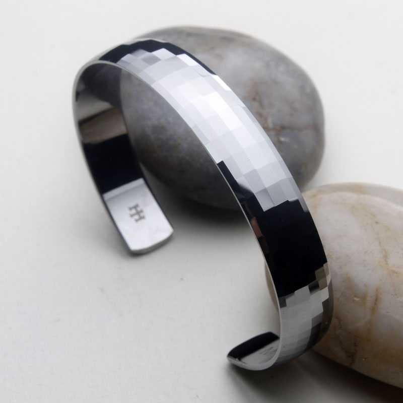 钨金情侣闪亮超质感独家设计手镯