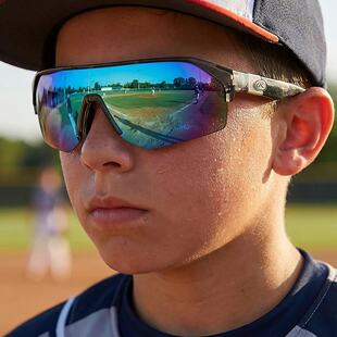 Rawlings户外棒球眼镜青少年成人太阳镜运动训练骑行橄榄防紫外线