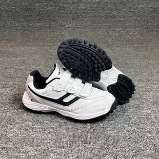 韩国专业棒垒球训练鞋教练鞋碎钉白色男女