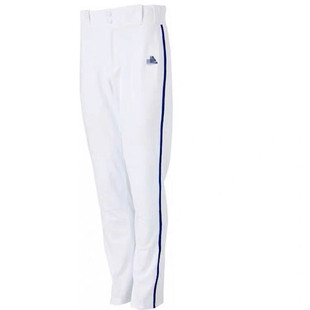 美规 棒球裤垒球裤 职业款直筒长裤 白色灰色条纹 成人儿童青少年