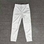 清仓美国专业棒垒球九分裤 瑕疵儿童青少年白 防滑耐磨强补收口修身