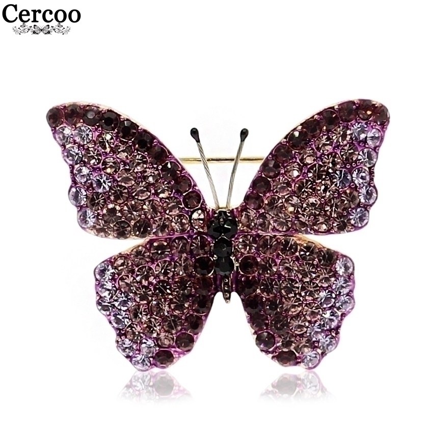 Cercoo奢蔻 胸针一字插针胸扣毛衣女开衫别针 蝴蝶水钻胸花配饰品在类目 饰品/流行首饰/时尚饰品新, 胸针中 - 来自Buy2taobao.com提供专业的淘宝代购服务