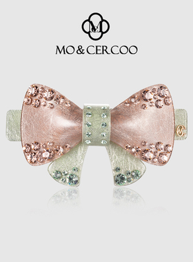 Mo&CercooCLASSIC SERIES经典系列原创蝴蝶结发夹横夹盘发发卡