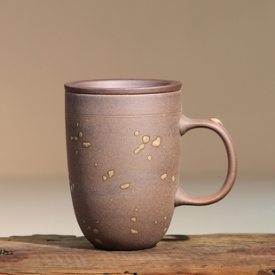 台湾陶作坊岩矿彩釉大水杯老岩泥大小手感十二生肖杯软水原装正品