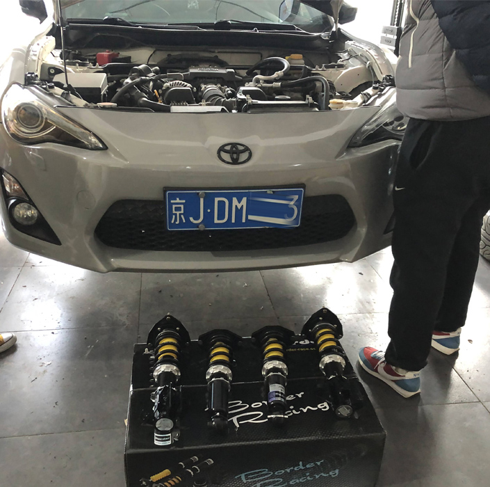 BORDER 博得减震适用于ZN6/ZC6-86/BRZ丰田绞牙避震套装汽车前减