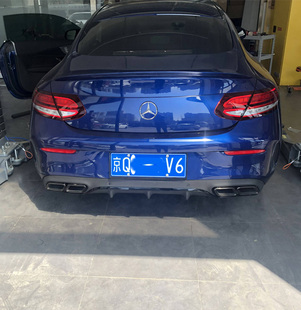 19款奔驰W205 C级 C180 C200 COUPE C260 1.5T RES中尾段阀门排气