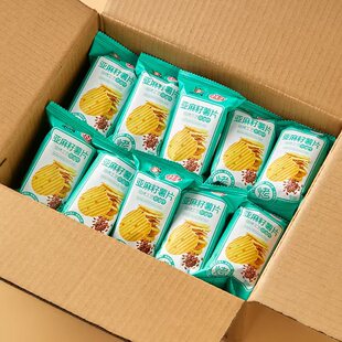 远方的梦想渔人小胖亚麻籽烤薯片非油炸烘焙型休闲小零食独立包