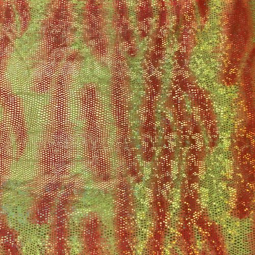 莱卡面料数码印花烫金弹力布料