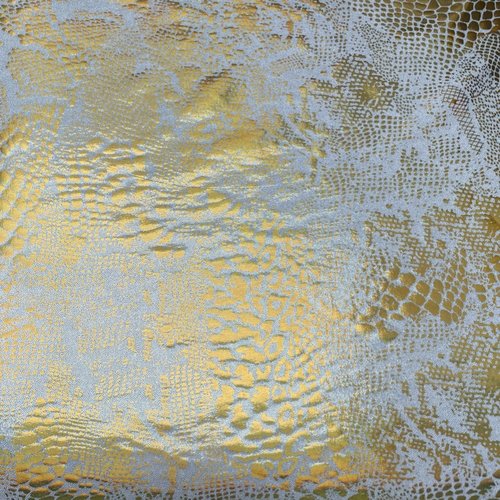 莱卡布烫金面料四面弹力泳衣礼服