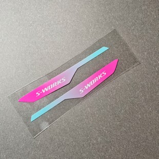 适用闪电EVADE头盔金属饰条保护改色美化防水贴纸