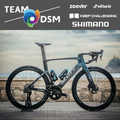 适用于23款SCOTT DSM车队版 FOIL ADDICT公路车架美化贴纸