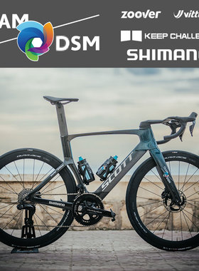 适用于23款SCOTT DSM车队版 FOIL ADDICT公路车架美化贴纸