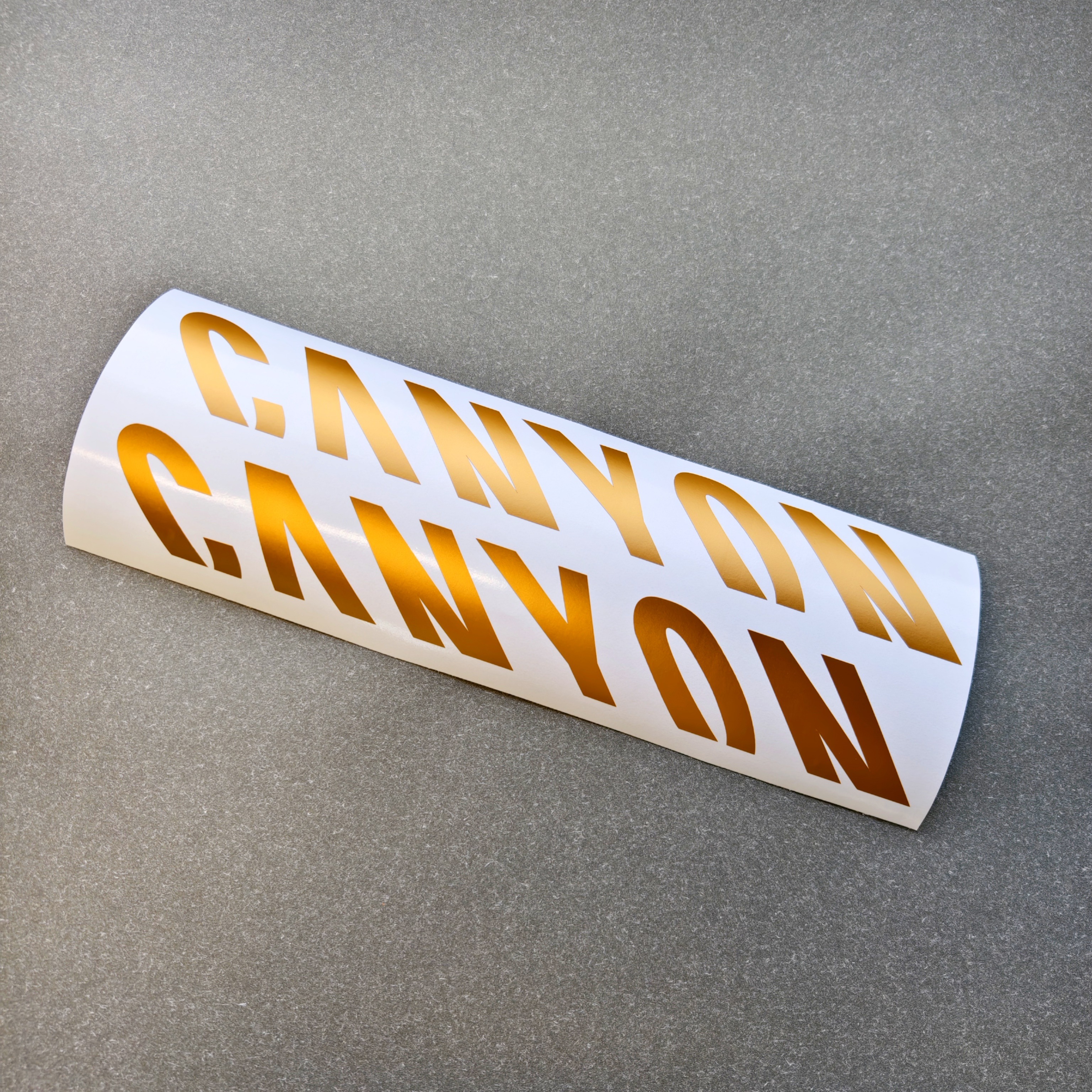 CANYON公路自行车架贴纸