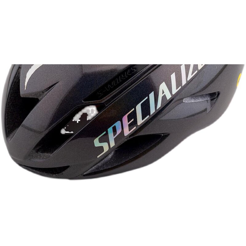 특수 텍스트 번개 S-WORKS EVADE II 도로 자전거 헬멧 스티커에 적합