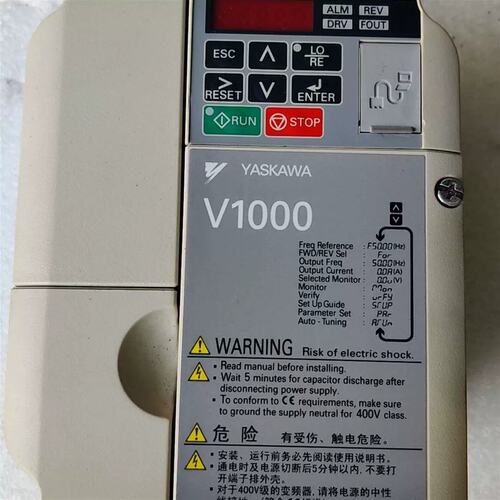 议价V1000系列变频器 VB4A0001BAA 0.4/0维修