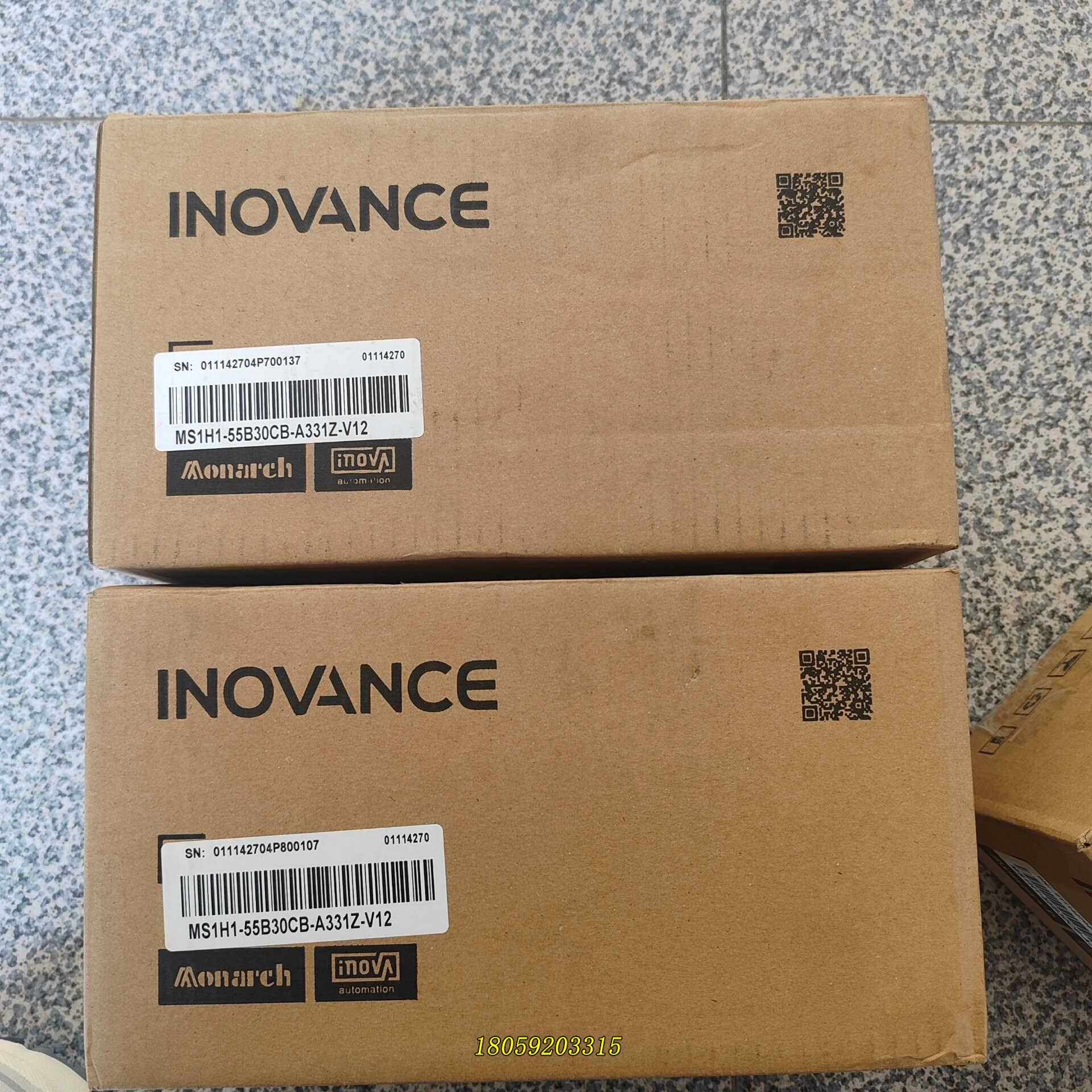 汇川电机MS1H1-55B30CB-A331Z-V12 议价