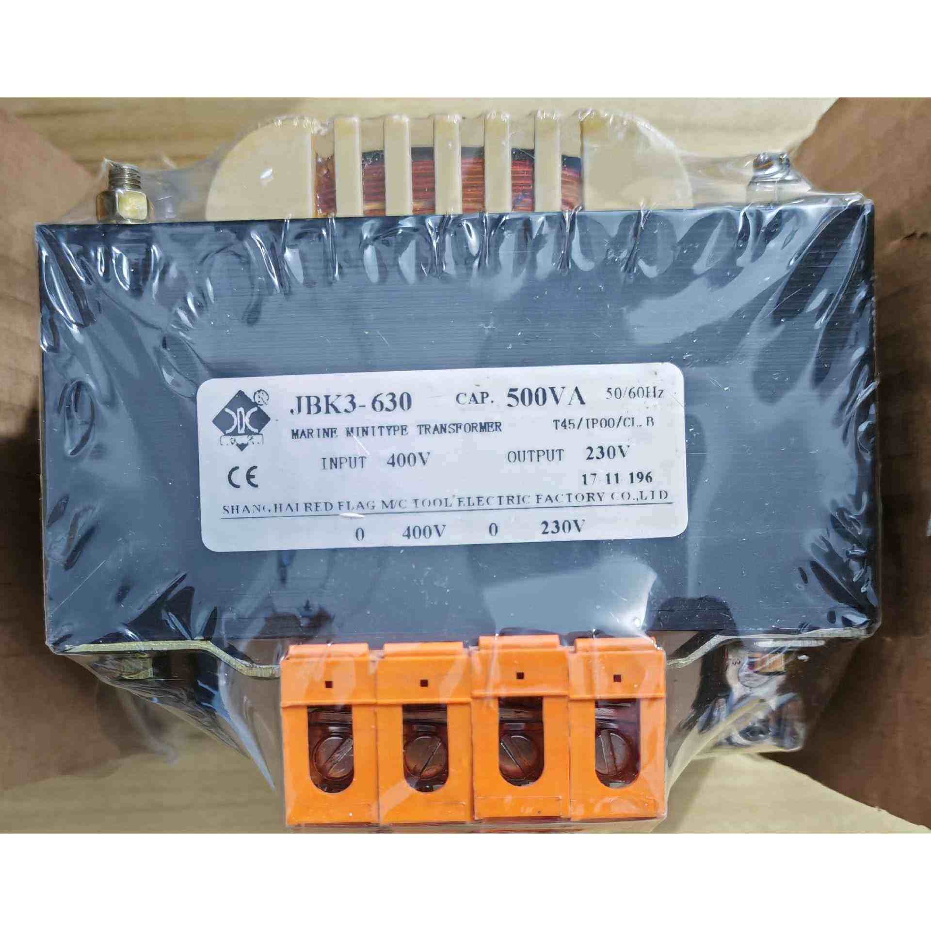 上海红旗JBK3-630控制变压器，正品原包装，盒子有点议价