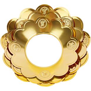 香炉围香灰托香炉炉围加厚莲花合金炉围香炉罩防香灰掉落佛具用品