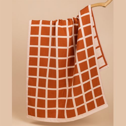 雅赞纯棉纱布儿童浴巾吸水速干