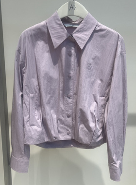 hs 26年春款专柜正品112603103059短衬衣吊牌价799