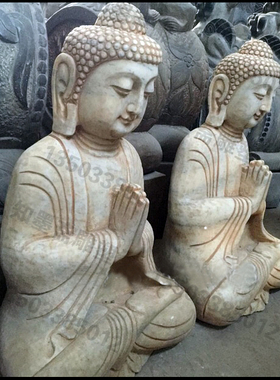 供奉寺庙景区开业结缘古典风佛像