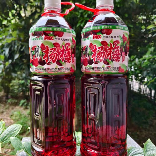 靖州杨梅酒8度女生微醺水果酒
