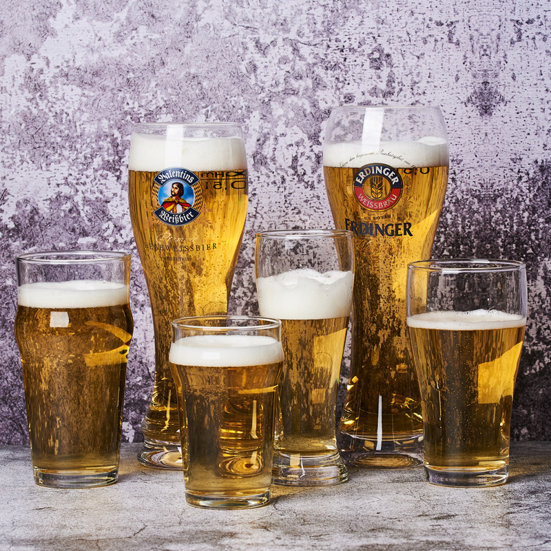 扎啤杯500ml玻璃 加厚大号德国啤酒杯精酿酒杯百威定制印logo青。在类目 餐饮具, 酒壶/酒杯/酒具, 酒杯中 - 来自Buy2taobao.com提供专业的淘宝代购服务