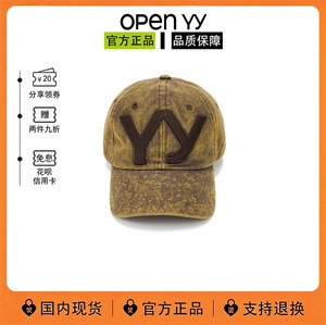 OPENYY水洗宽檐街头感鸭舌帽