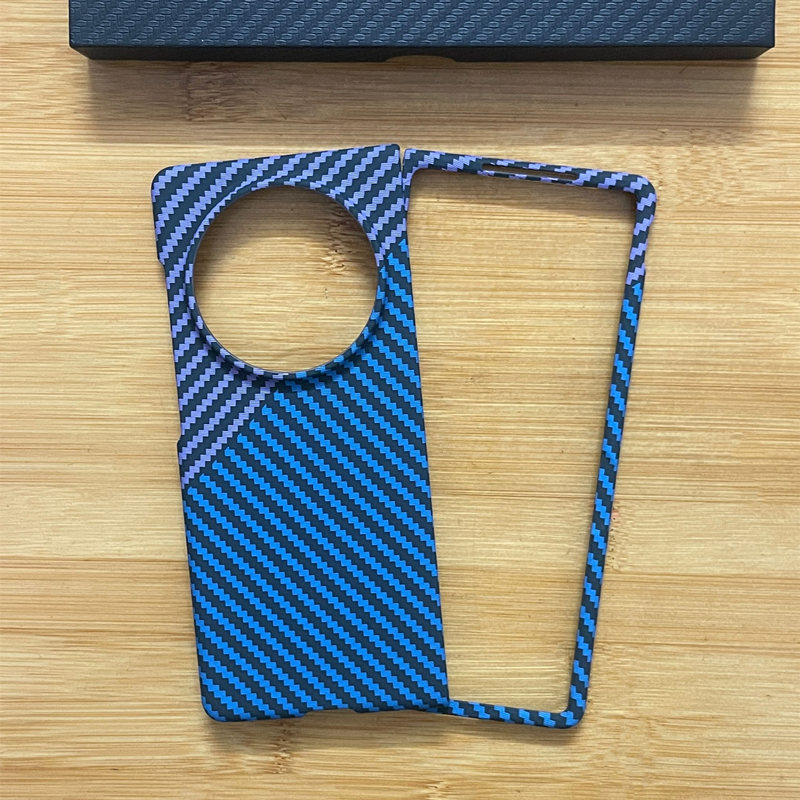 适用vivo X Fold5手机壳凯夫拉同款vivoxfold5碳纤维保护套XFold 5时尚个性前框后壳手机套超薄保护壳防指纹