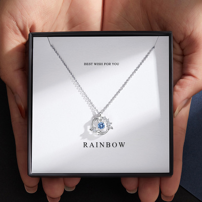 韩版圆形鲸鱼浪花爱恋海之心闺蜜